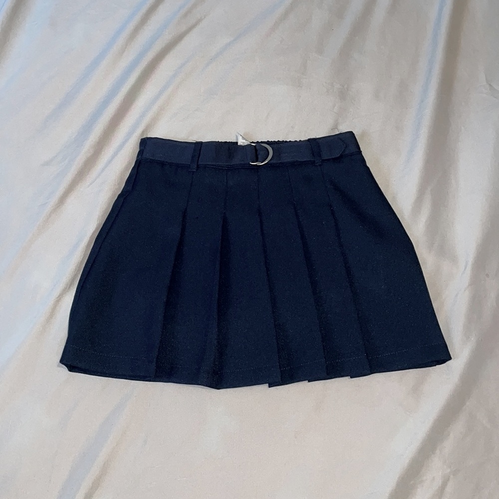 wonder nation navy blue school uniform skirt